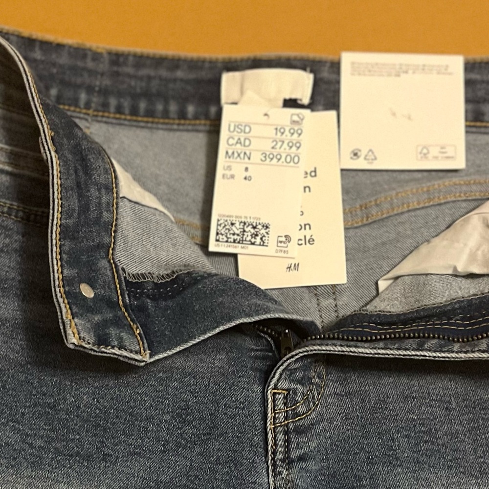 H&M Light Blue Jean Shorts